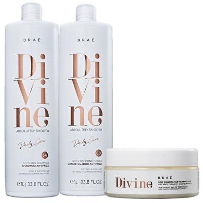 Kit BRAE Divine Hidratacao Capilar (3 Produtos)