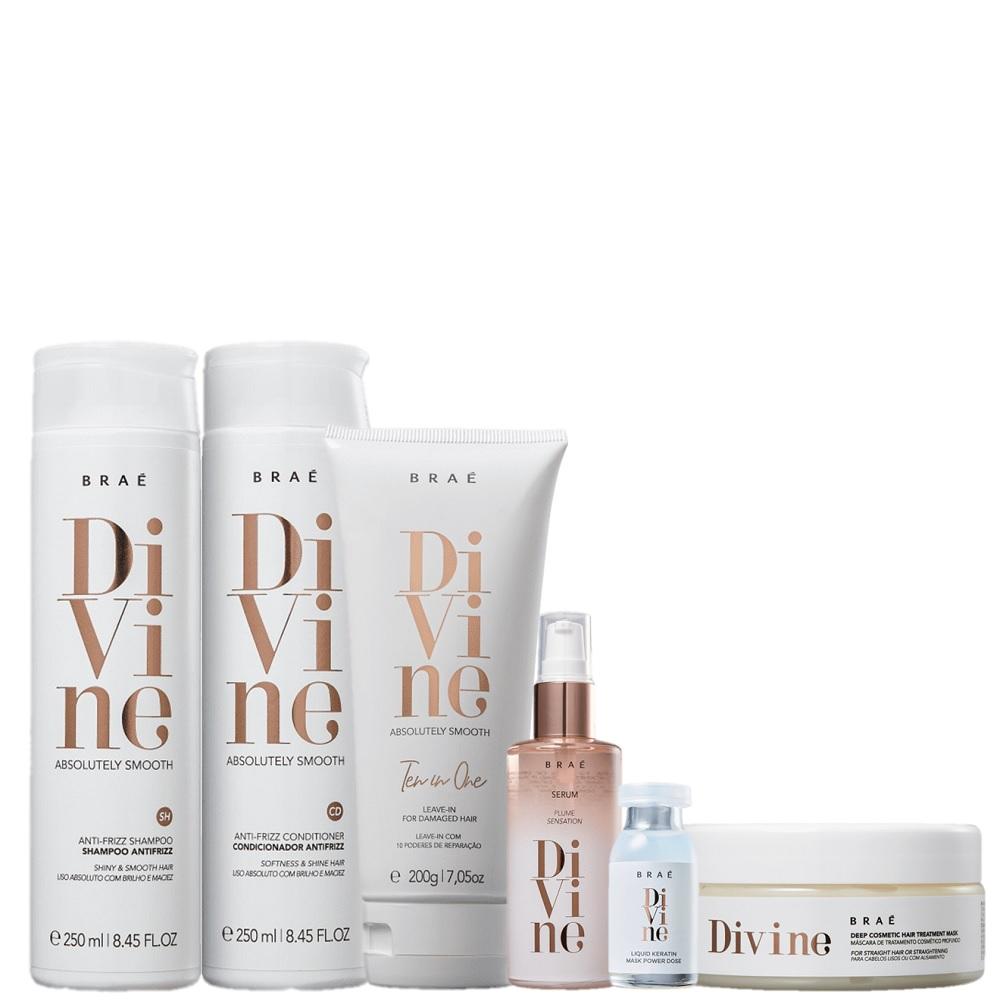 Kit Brae Divine Anti Frizz (6 produtos) - 1