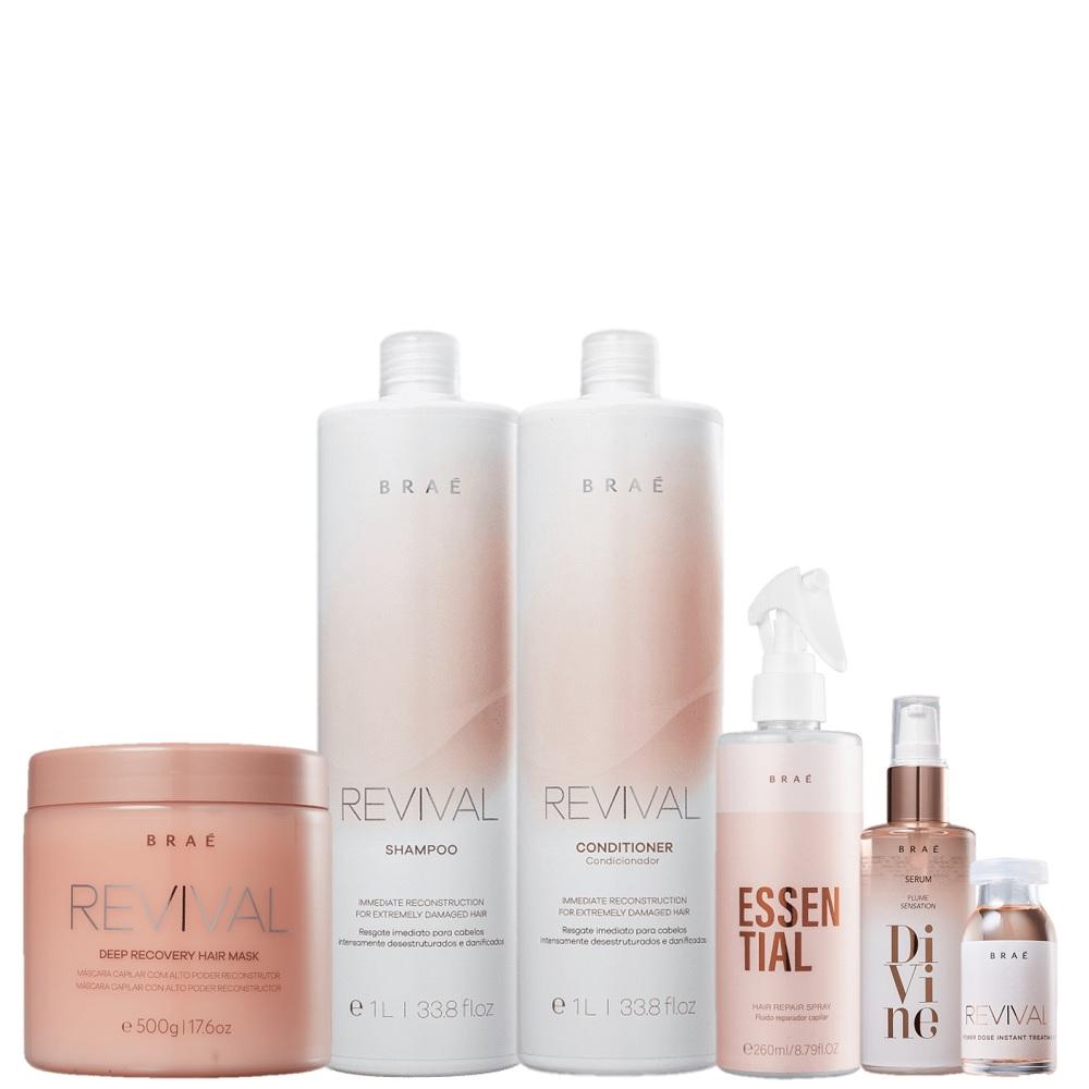 Kit Brae Revival Reparacao Intensa (6 Produtos) - 1