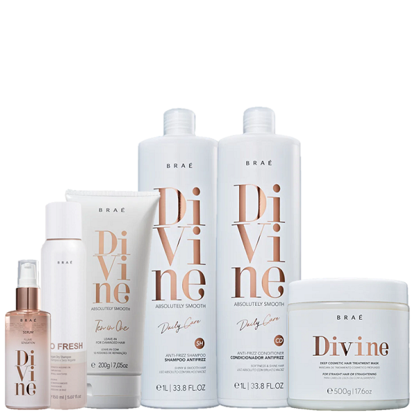 Brae Divine kit completo com (6 produtos) - 1