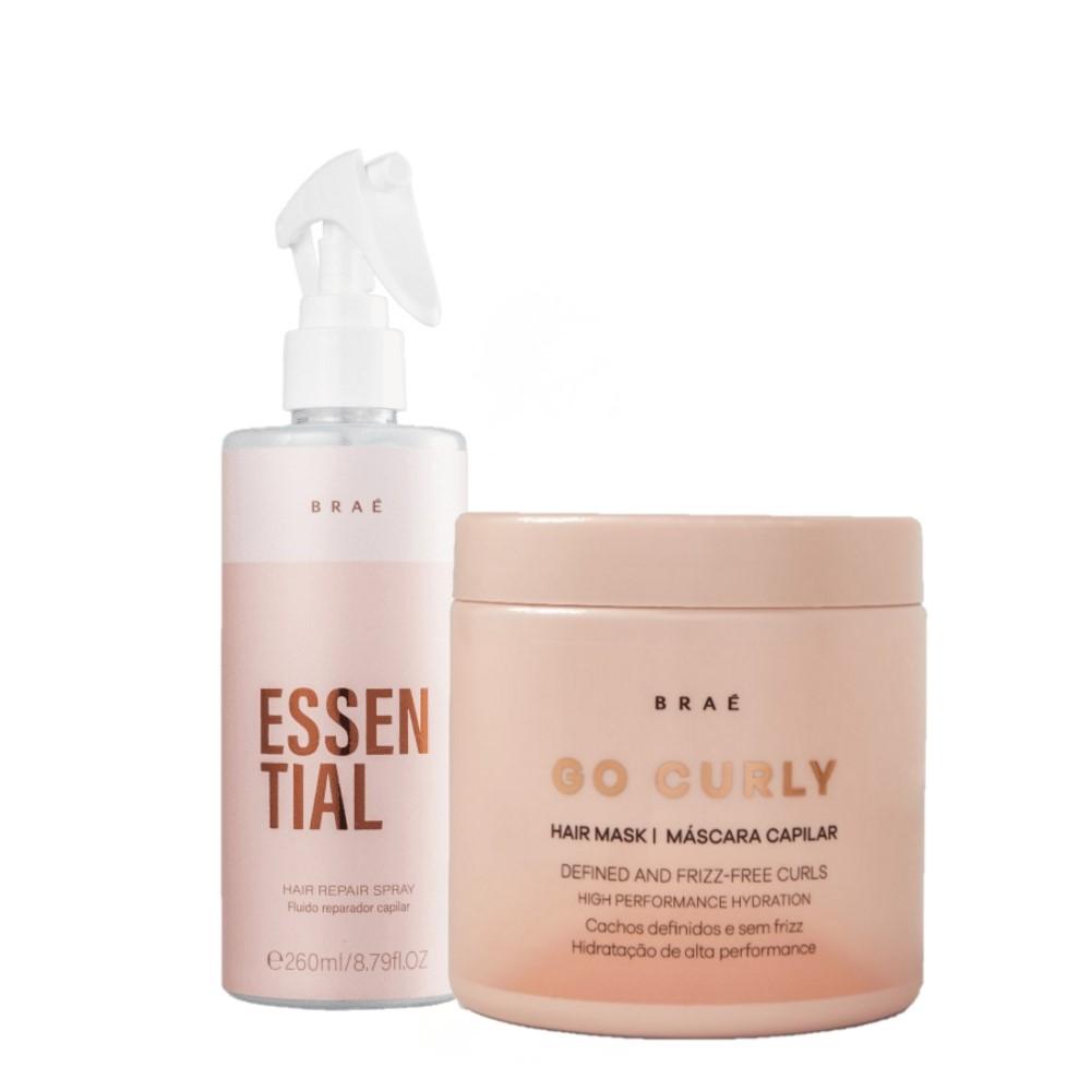Kit Brae Go Curly Duo Essential Mask (2 Produtos) - 1