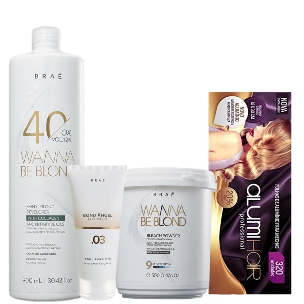 Kit BRAE Wanna Be Blond Completo (4 Produtos) - 1