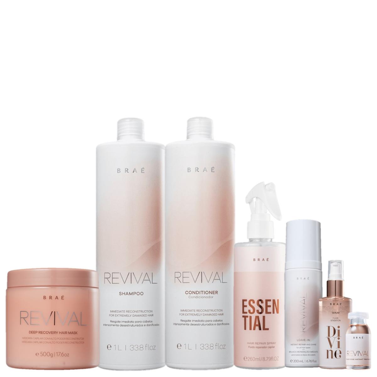 Kit Brae Revival Reconstrução Plume (7 Produtos) - 1