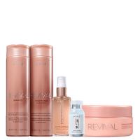 Kit Brae Revival Reconstrucao Cabelos com Frizz (5 Produtos) - 1