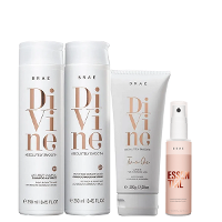 Bráe Kit Divine Duo 250ml Leave-in 200g e MINI Essential 60ml - 6
