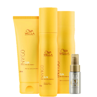 Wella Professionals Invigo Sun Kit Completo e Oil Reflections Light 30ml (4 Produtos) - 1