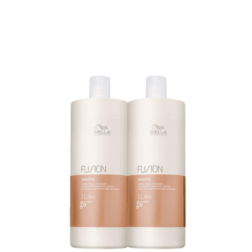 Kit Wella Professionals Fusion - Shampoo 1L (2 Unidades) - 1