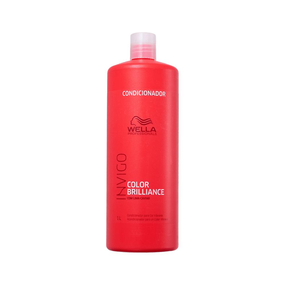 Kit Wella Professionals Invigo Color Brilliance Shampoo Condicionador Litro + Máscara (3 produtos) - 5