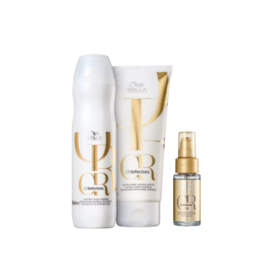 Wella Professionals Oil Reflections Shampoo 250ml+Condicionador200ml+Oil Reflections 30ml