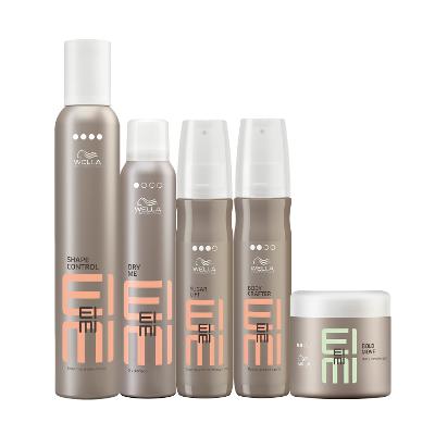 Kit Wella Professionals EIMI Spray Textura Volume Dry Me Modeladora (5 produtos)