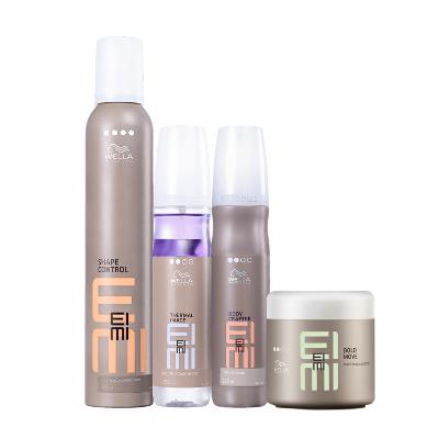 Kit Wella Professionals EIMI Volume Pasta Control Thermal (4 produtos)