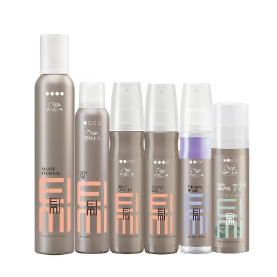 Kit Wella Professionals EIMI Spray Textura Volume Curl Control Thermal (6 produtos)