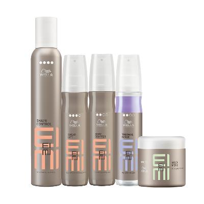 Kit Wella Professionals EIMI Textura Volume Pasta Control Thermal (5 produtos)