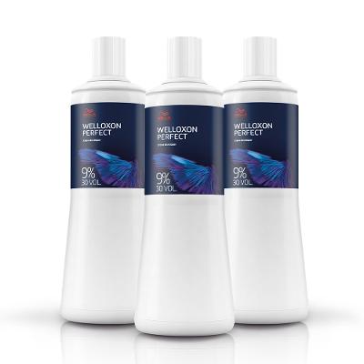 Kit Wella Professionals Welloxon Perfect 9% 30 Volumes - Oxidante 1L (3 unidades)