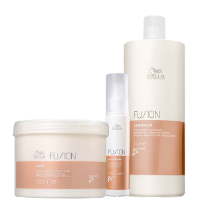 Wella Profissionals Fusion Mascara 500ml Condicionador 1L e Amino 70ml - 1