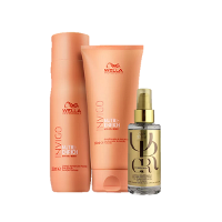 Wella Professionals Invigo Nutri Enrich Duo Home Care e Oil Reflections 100ml (3 Produtos) - 1