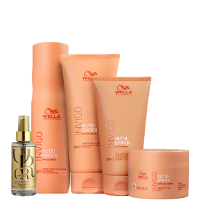 Wella Professionals Invigo Nutri-Enrich Kit Completo Home Care e Oil Reflections 100ml (5 Produtos) - 1