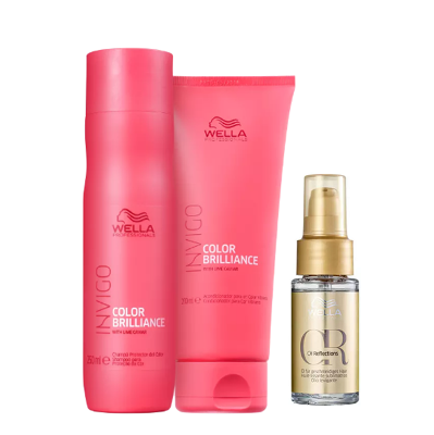 Wella Invigo Color Brilliance Duo 250ml e Oil Reflections 30ml
