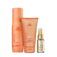 Wella Professionals Invigo Nutri-Enrich Shampoo 250ml+Mascara Warming Express 150ml+Oil Reflections 30ml - 1