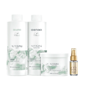 Wella Professionals Nutricurls - Shampoo 1L +Condicionador 1L +Máscara Capilar 500ml+Oil Reflections 30ml - 1