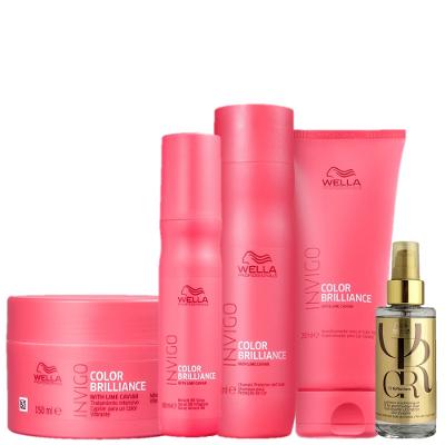 Wella Professionals Invigo Color Brilliance Kit Full Home Care (5 Produtos)