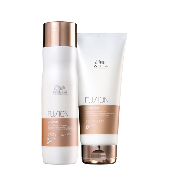 Wella Professionals Fusion Shampoo 250ml+Condicionador 200ml - 1