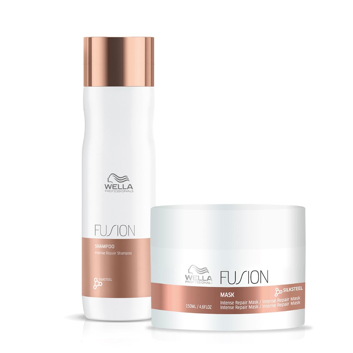 Kit Wella Professionals Fusion Shampoo e Máscara (2 Produtos) - 1