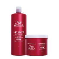 Kit Wella Ultimate Repair Shampoo Litro e Máscara (2 produtos) - 1