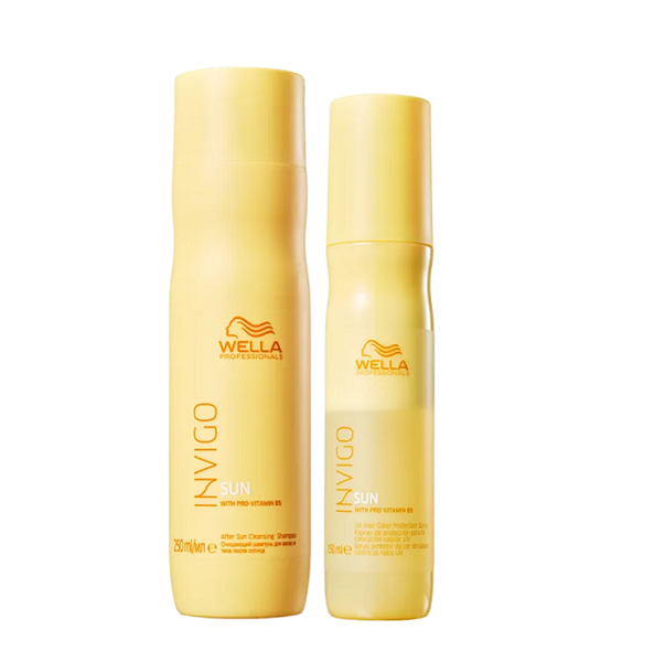 Wella Professionals Invigo Sun - Shampoo 250ml+Leave-in 150ml - 4