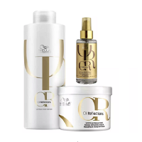 Wella Professionals Oil Reflections Shampoo 1L+Mascara 500g+Oil 100ml - 1