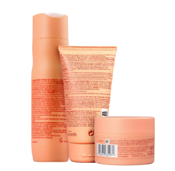 Wella Professionals Invigo Nutri-Enrich Shampoo 250ml+Mascara Express+Mascara Nutrição 150ml - 2