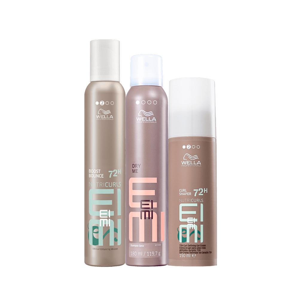 Kit Wella Professionals EIMI Dry Me Curl Shaper Boost Bounce (3 produtos) - 1