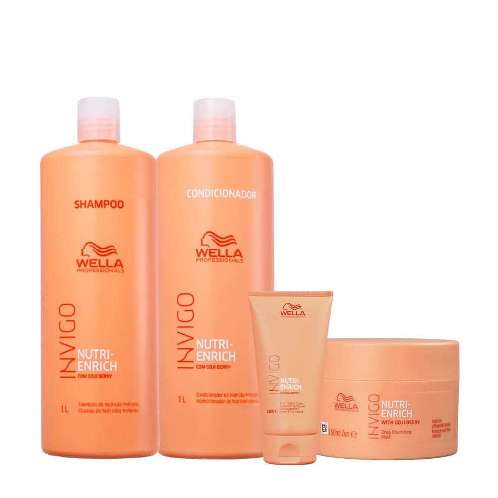 Kit Wella Professionals Invigo Nutri-Enrich Tratamento Profundo (4 produtos) - 1