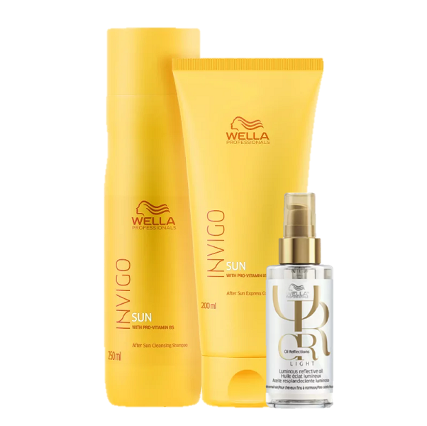 Wella Professionals Invigo Sun Duo Home Care e Oil Reflections Light 100ml - 1