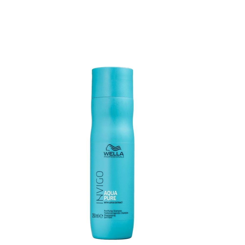 Kit Wella Professionals Invigo Balance Aqua Pure - Shampoo Antirresiduos 250ml (2 Unidades) - 2