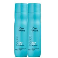 Kit Wella Professionals Invigo Balance Aqua Pure - Shampoo Antirresiduos 250ml (2 Unidades) - 1