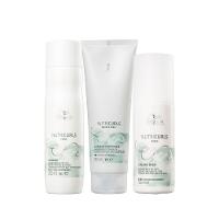 Wella Professionals Nutricurls Shampoo 250ml+Condicionador 200ml+Leave-in 150ml - 1