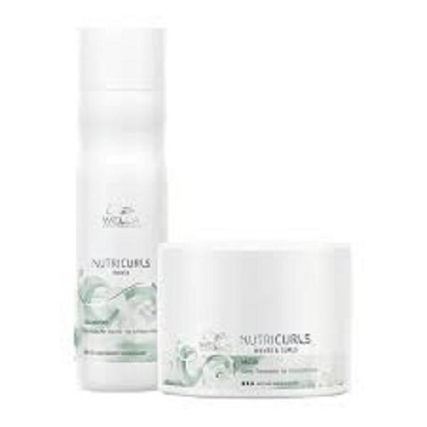 Wella Professionals Nutricurls Shampoo 250ml+Mascara 150ml - 1