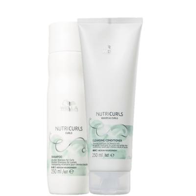 Kit Wella Professionals NutriCurls Home Care Efeito Antifrizz (2 Produtos)