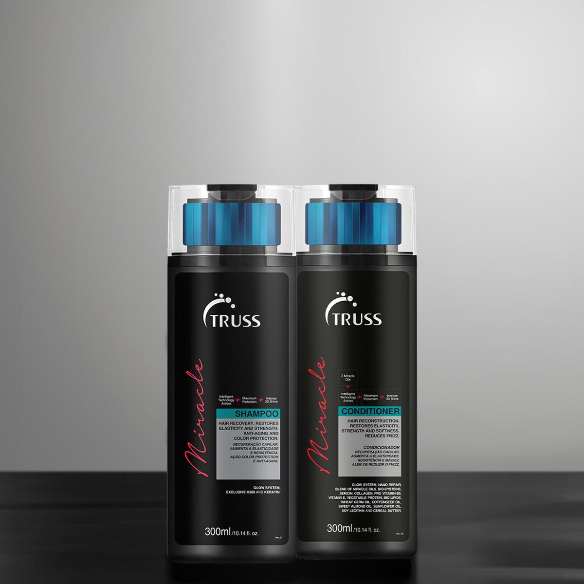 Truss Miracle Shampoo+Condicionador 300ml+Uso Obrigatório 260ml - 2