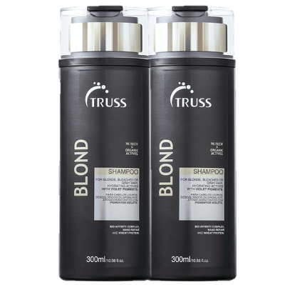 Truss Blond Shampoo 300ml 2 Unidades