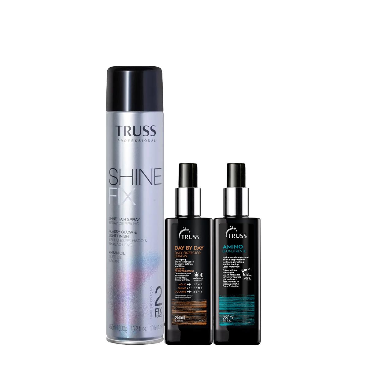 Kit Truss Shine Fix Day By Day e Amino Lipotropic (3 produtos) - 1