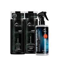 Truss Man Nature Shampoo+Condicionador 300ml+Truss Uso Obrigatório 260ml - 1