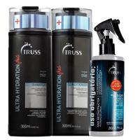 Kit Truss Ultra Hydration Plus Anti Frizz Cabelos Danificados (3 Produtos) - 1