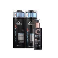 Kit Truss Ultra Hydration Plus Fix Curly (3 Produtos) - 1