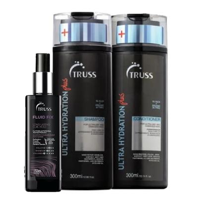 Kit Truss Ultra Hydration Plus Fluid Cabelos Danificados (3 Produtos)