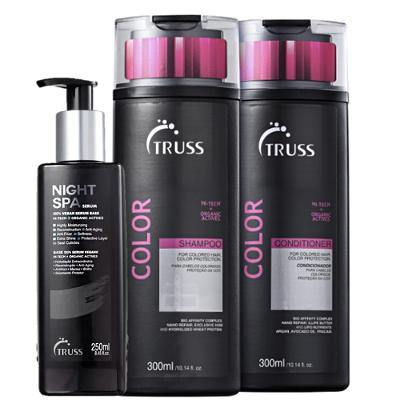 Kit Truss Color Night Cabelos Coloridos (3 Produtos)