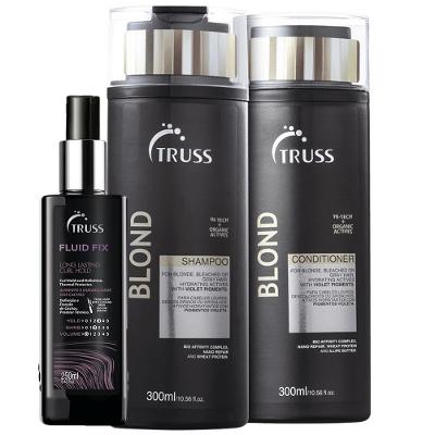 Kit Truss Blond Fluid Cabelos Loiros (3 Produtos)