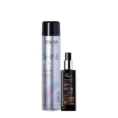 Kit Truss Shine Fix Spray de Brilho e Day By Day (2 produtos)