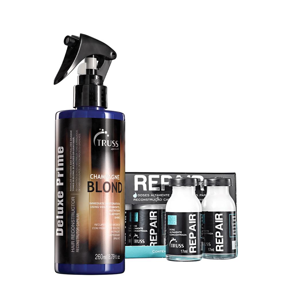 Kit Truss Shock Repair Uso Obrigatório Reconstrutor Blond (5 produtos) - 1